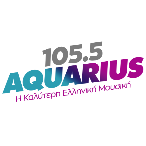 Aquarius 105.5 fm λογότυπο στο Streamee