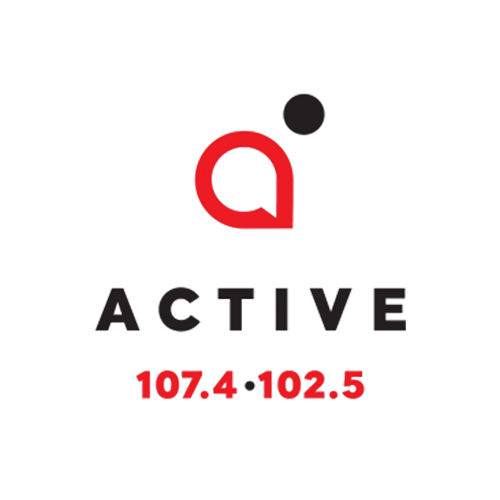 active 107.4 fm λογότυπο στο Streamee