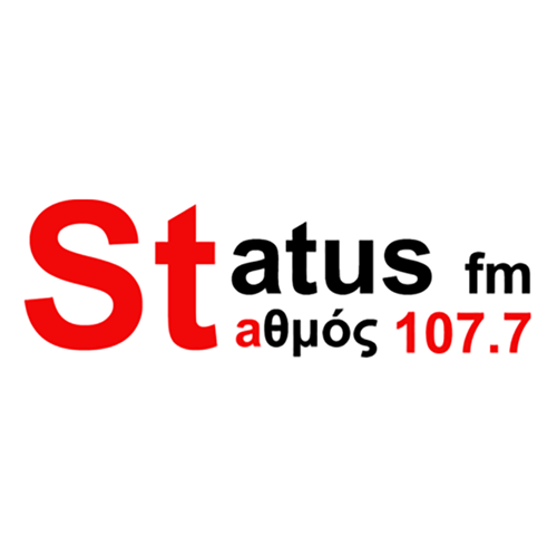 status 107.7 fm λογότυπο στο Streamee