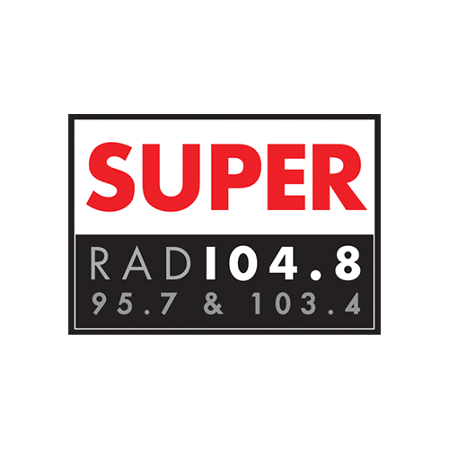 super radio 104.8 fm λογότυπο στο Streamee