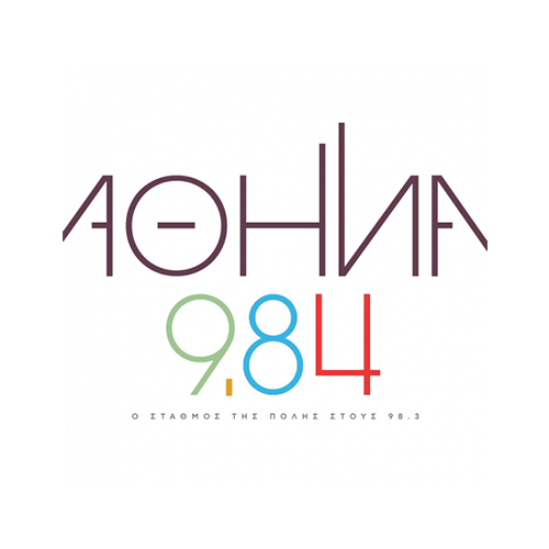 Αθήνα 98,4 fm λογότυπο στο Streamee