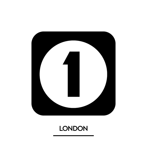 BBC 1 radio λογότυπο στο Streamee