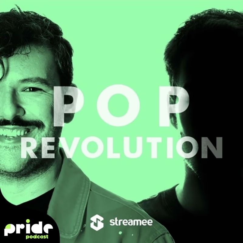 pop revolution podcast λογότυπο στο Streamee