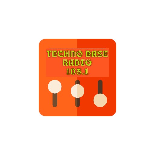 Techno base radio 103.1 λογότυπο στο Streamee