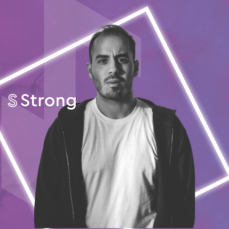 DJ S Strong λογότυπο στο Streamee