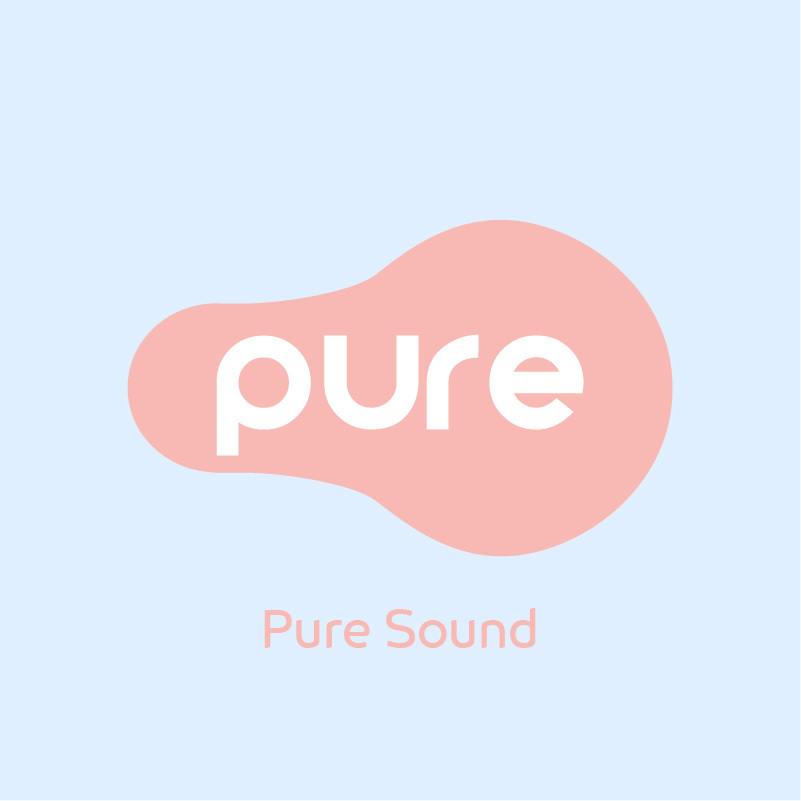 Λογότυπο Pure ραδιόφωνο από το Streamee